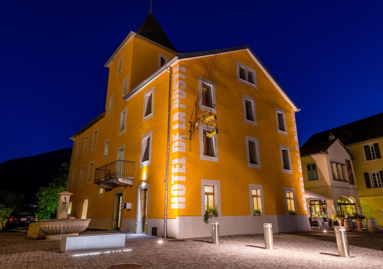 Hôtel de la Poste Sierre Exterior foto