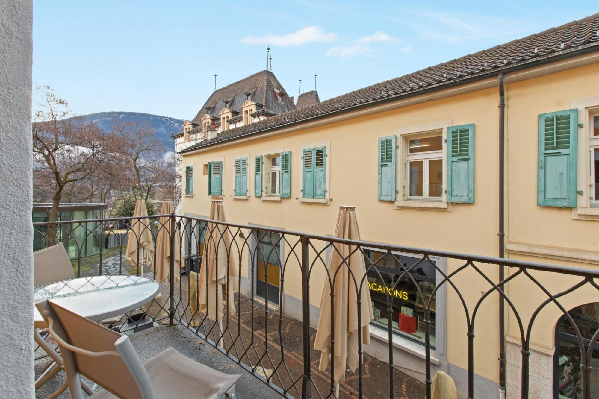 Hôtel de la Poste Sierre Exterior foto