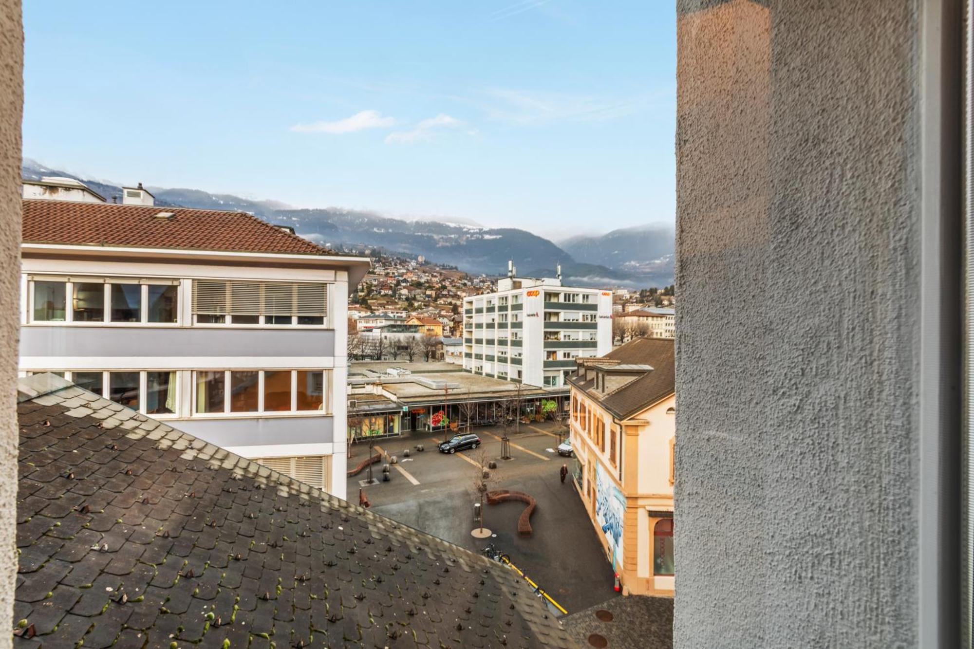 Hôtel de la Poste Sierre Exterior foto