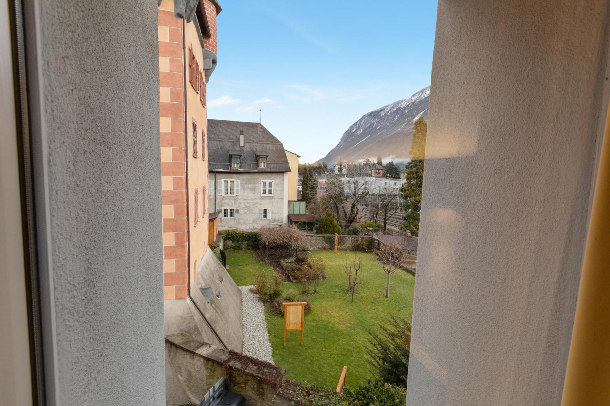 Hôtel de la Poste Sierre Exterior foto